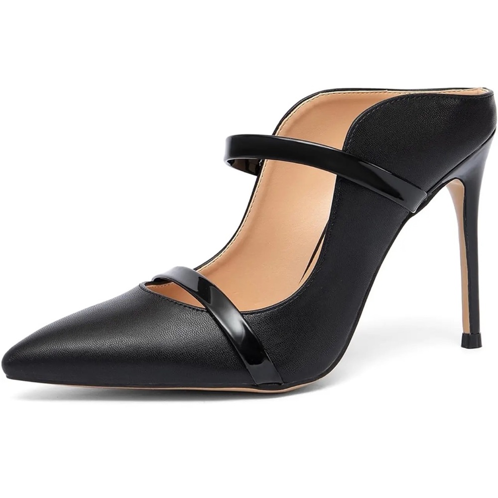 Elegant Black Stiletto Heels